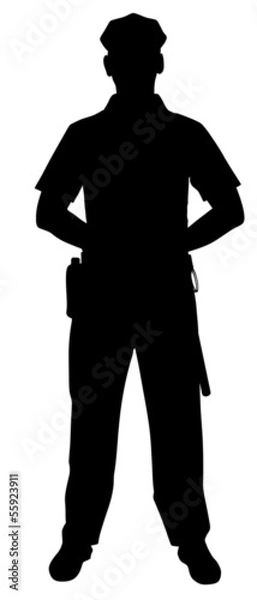 Fototapeta Полицейский