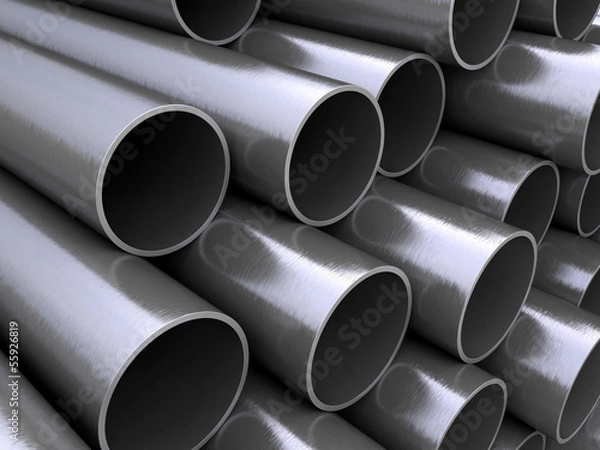 Obraz Steel pipes