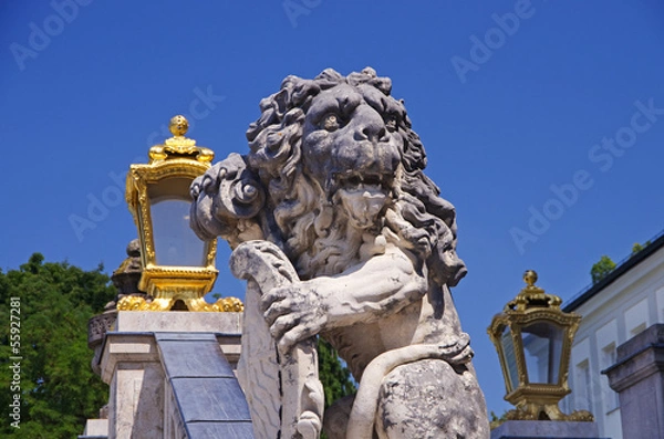 Obraz munich bavarian lion