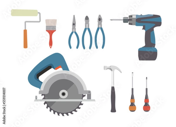 Fototapeta DIY_大工道具