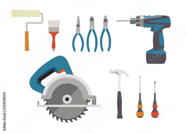 Fototapeta DIY_大工道具