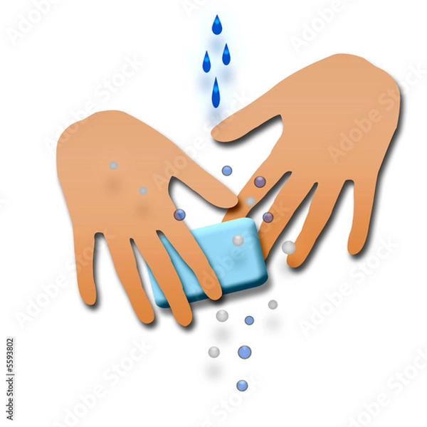 Obraz wash your hands