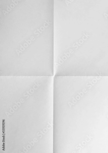 Obraz paper folded in four