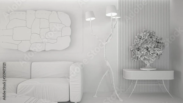 Obraz Living Moderne 3D