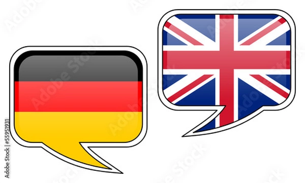 Obraz Deutsch-Englisch
