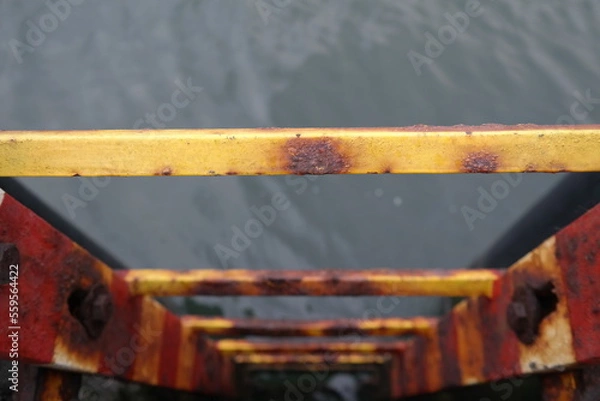 Fototapeta Drabina do wody