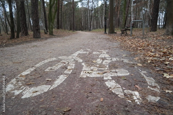 Fototapeta Ścieżka Rowerowa
