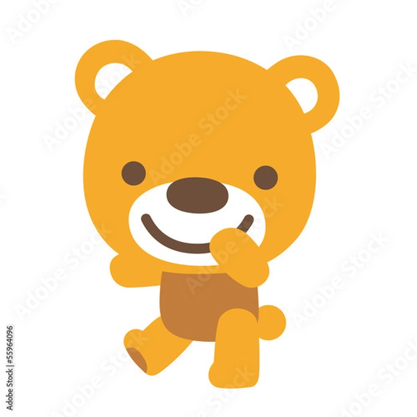 Fototapeta ダンスするクマ