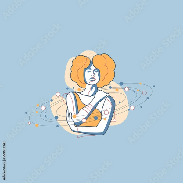 Obraz Woman Universe