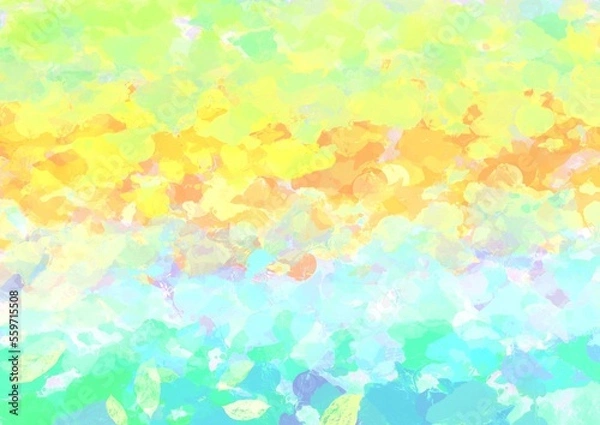 Obraz abstract watercolor background with splashes