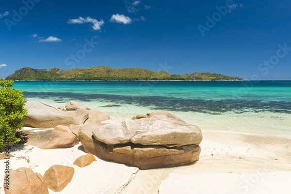 Obraz Anse Boudin in the Seychells