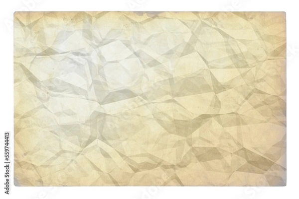 Obraz old crumpled paper