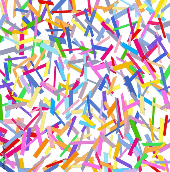 Fototapeta pattern with confetti