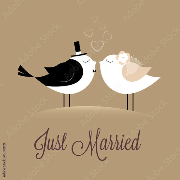 Obraz Just Married