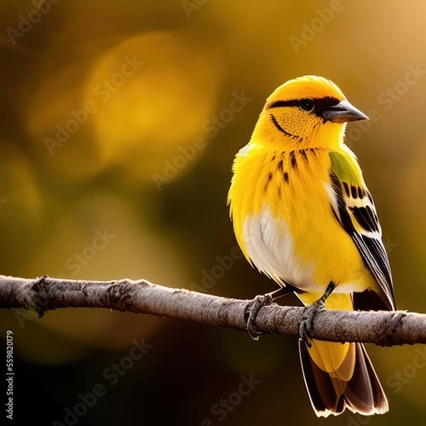 Fototapeta Yellow Bird