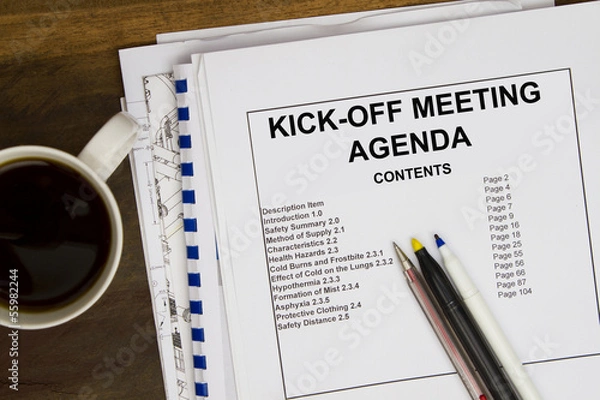 Obraz Kick off meeting