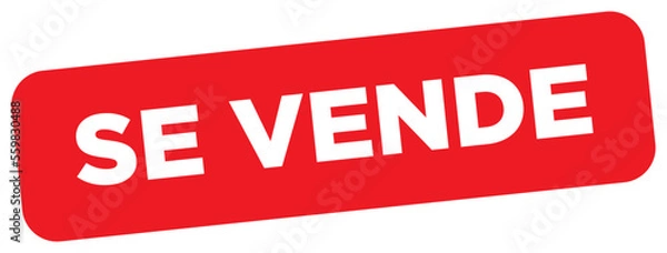 Fototapeta sold sign