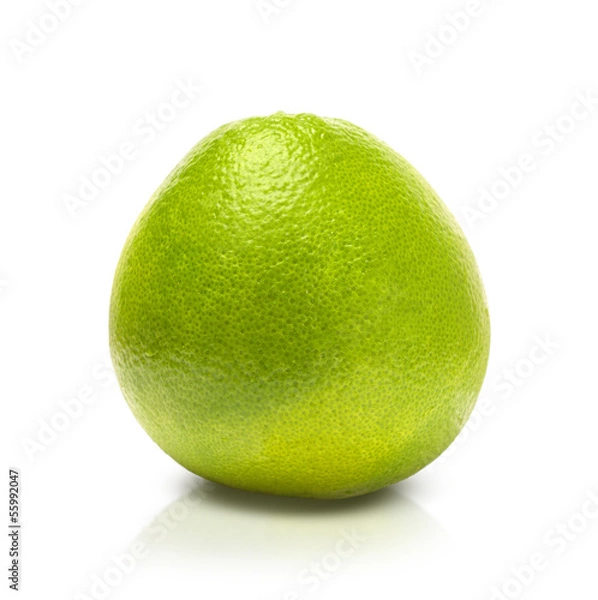 Obraz Pomelo, isolated on a white background
