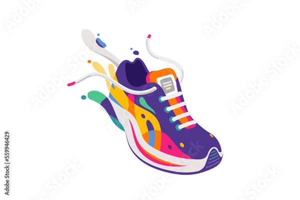 Fototapeta Running Shoes Event 