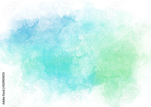 Obraz watercolor with transparent background	