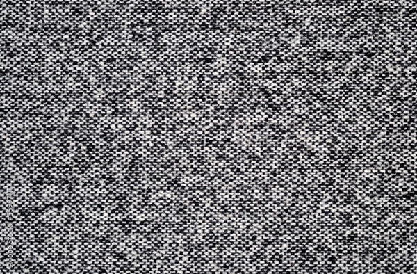 Fototapeta Grey tweed texture, gray wool pattern