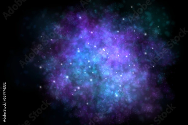 Obraz Vivid and intense abstract background or wallpaper - Dramatic smoke and fog in contrasting vivid red, blue, and purple colors. Vivid and intense abstract background or wallpaper. (5)