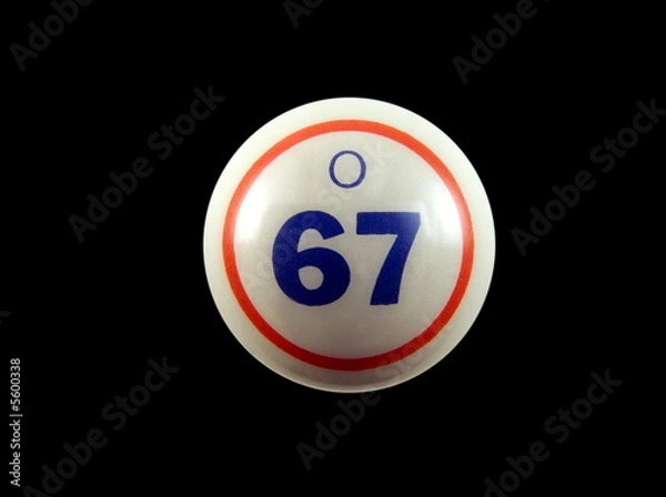Obraz bingo ball