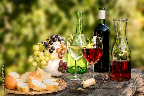 Obraz Jesienna degustacja win