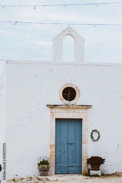 Obraz blue door