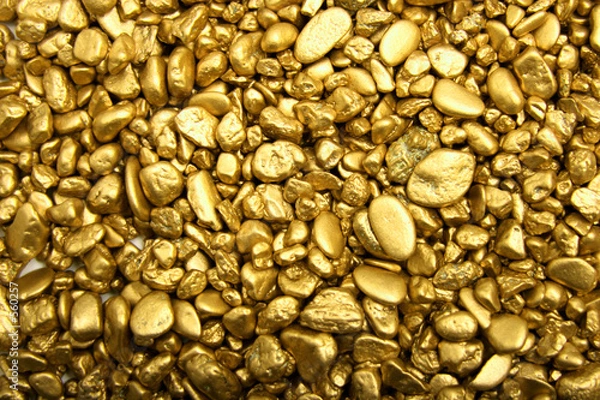 Obraz goldklumpen