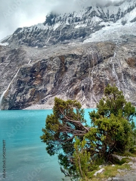 Obraz lake in the mountains