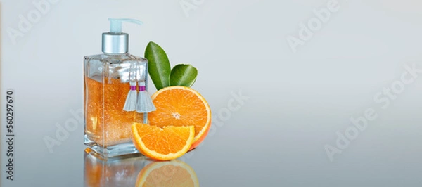 Obraz orange fruit magic beauty potion