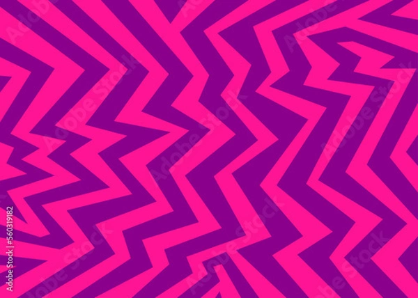 Fototapeta Abstract background with seamless geometric and zigzag lines pattern