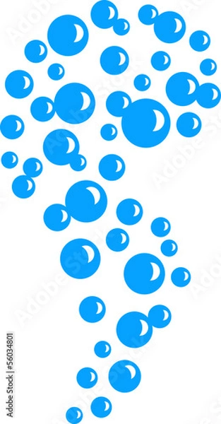 Fototapeta Blasen, Bubbles, Seifenblasen, Blubberblasen, Comic