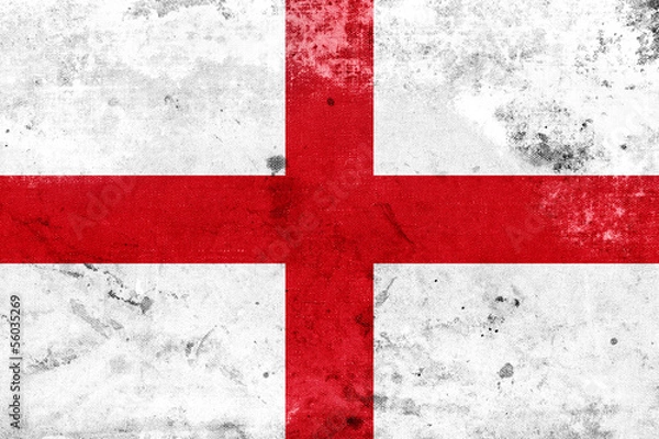 Obraz Grunge England Flag