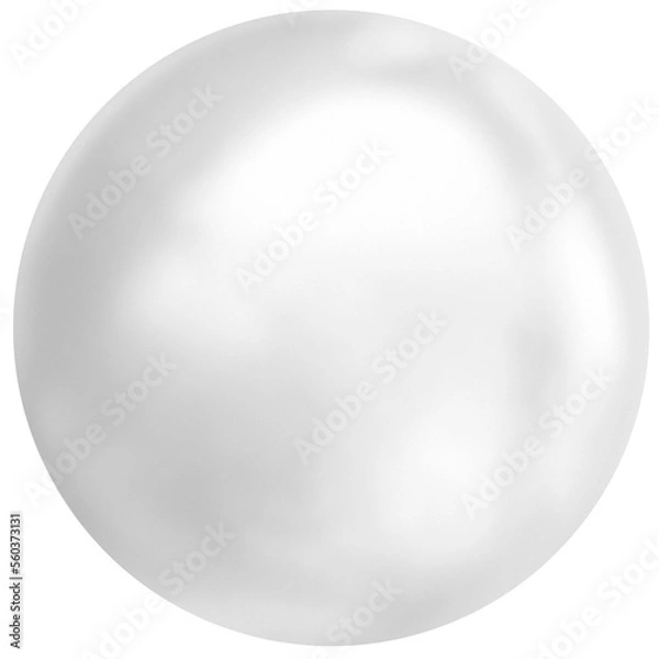 Fototapeta White Pearl cutout