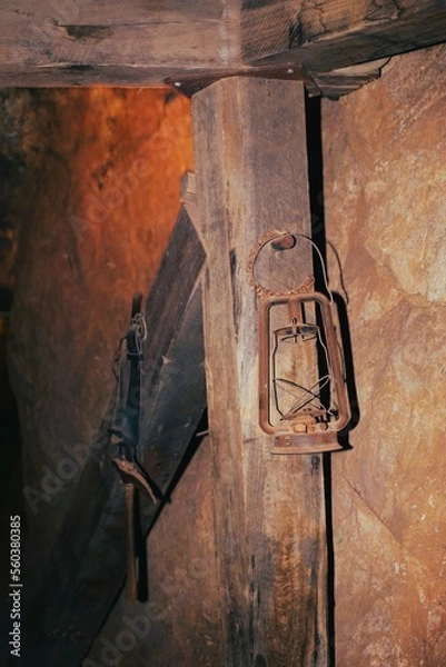 Obraz old rusty door