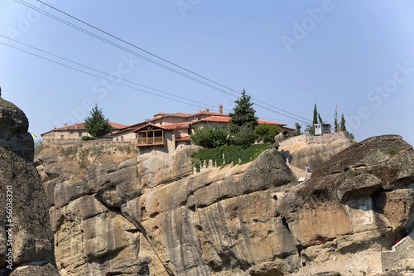 Fototapeta Греция. Метеоры. Монастырь Святой Троицы