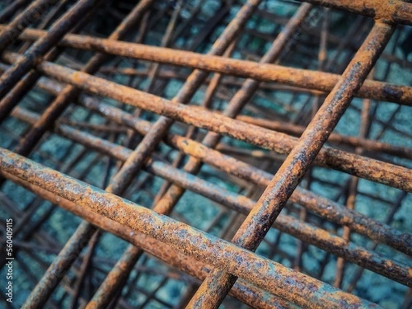 Obraz rusty old iron