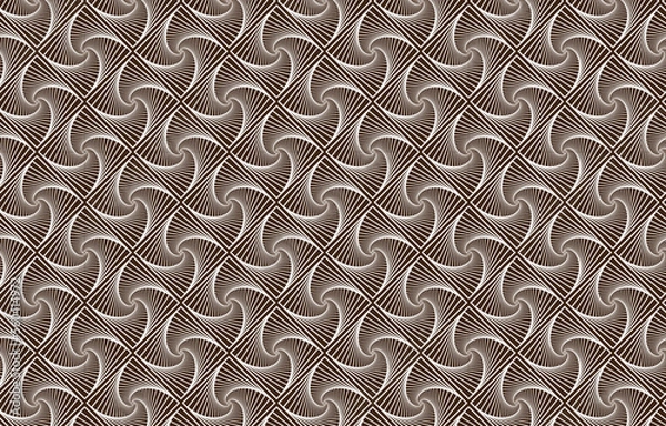 Obraz Abstract geometric pattern with lines, rhombuses A seamless vector background. 