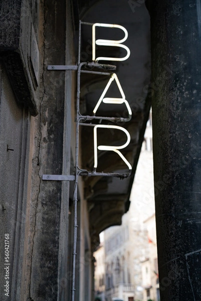 Obraz znak, neon, 