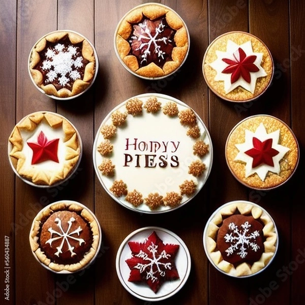 Obraz Holiday Pie