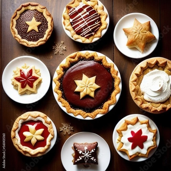 Fototapeta Holiday Pie