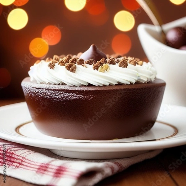 Fototapeta Holiday Pudding