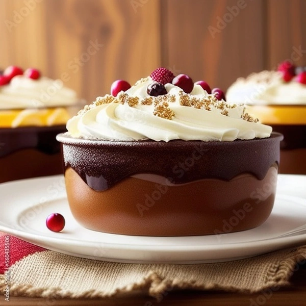 Fototapeta Holiday Pudding