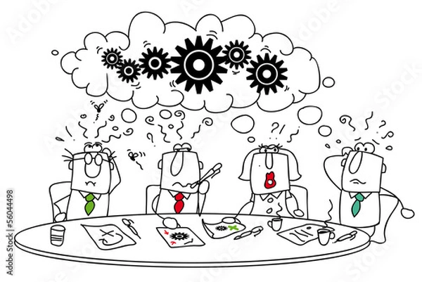 Fototapeta Brainstorming