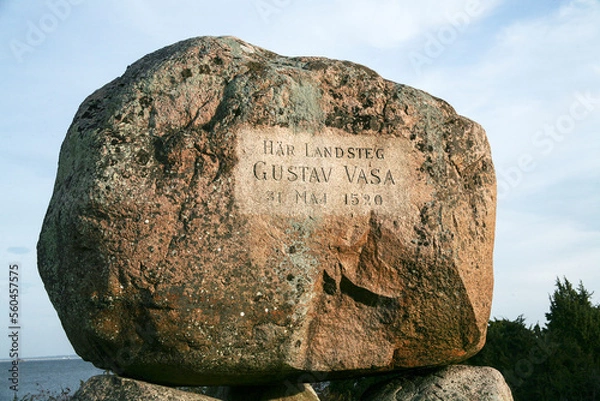 Obraz stone cross on the rocks