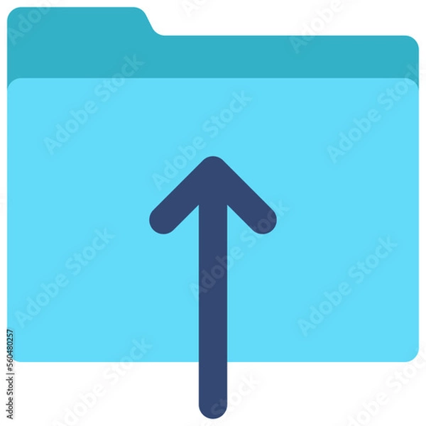 Fototapeta Upload Folder Icon