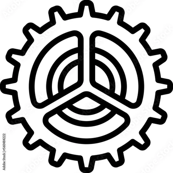 Fototapeta Settings App Icon