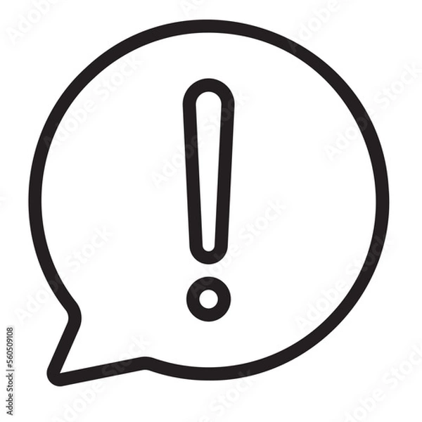 Fototapeta statement line icon